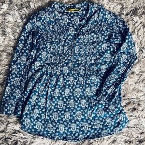 Rock Flower Paper Blouse S